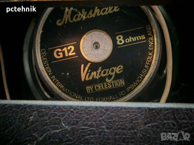 Marshall Artist 4203 – UK, 1989 – 30W – Vintage 30 – Обслужен, снимка 6 - Други - 53612416