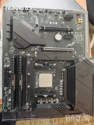 Комплект дъно MSI, процесор Ryzen 5500GT и 32GB DDR4 Corsair, снимка 4 - Дънни платки - 53996411