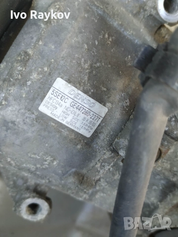  Компресор за климатик TOYOTA Auris , DENSO 5SE12C , снимка 4 - Части - 51870529