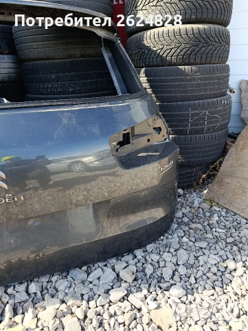 Задна пета врата за ситроен ц 4 Пикасо , снимка 2 - Части - 53938043