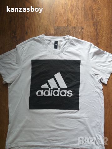 Adidas Ess Biglogo - страхотна мъжка тениска ХЛ, снимка 5 - Тениски - 46145999