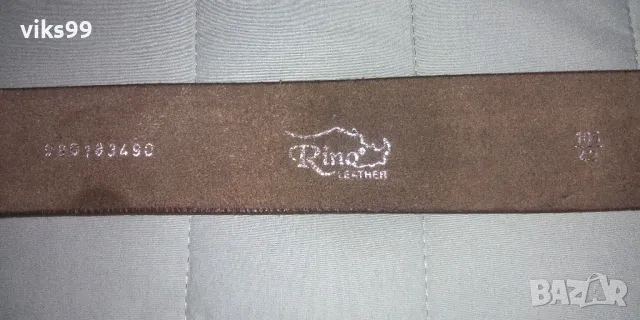 Кожен колан Rino Leather - Made in Italy, снимка 6 - Колани - 49438402