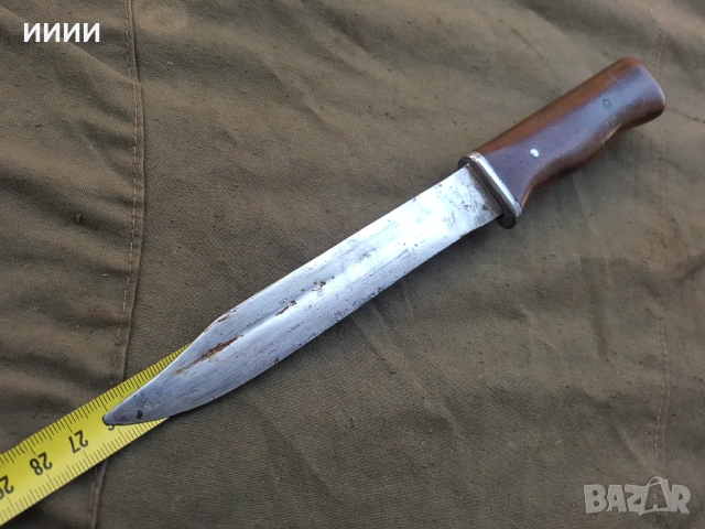 Окопен нож щик, снимка 4 - Антикварни и старинни предмети - 53862702
