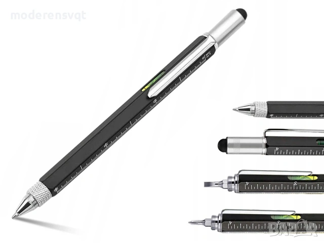 Многофункционален химикал отвертка инструмент 6в1 ролетка нивелир щипка, снимка 2 - Други инструменти - 53801821