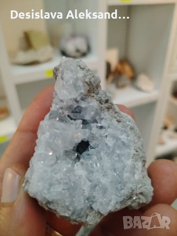 Целестин от Мадагаскар, много изгодно , снимка 2 - Колекции - 50574014