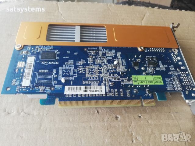 Видео карта NVidia GeForce Gigabyte NX7100 GS 256MB GDDR2 64bit PCI-E, снимка 8 - Видеокарти - 45146203