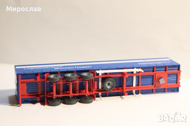 WIKING H0 1/87 РЕМАРКЕ КАМИОН МОДЕЛ ИГРАЧКА КОЛИЧКА, снимка 5 - Колекции - 53016642