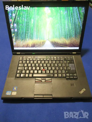 Лаптоп Lenovo Thinkpad T520,i7-2670QM,16GB RAM,250GB SSD,9кл. батерия на 100%, снимка 1 - Лаптопи за работа - 48338467