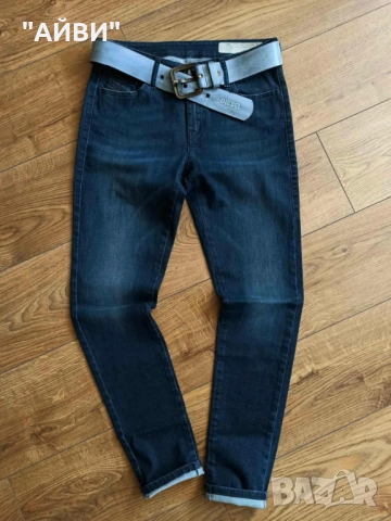 DIESEL дамски оригинални еластични дънки, снимка 11 - Дънки - 52155851