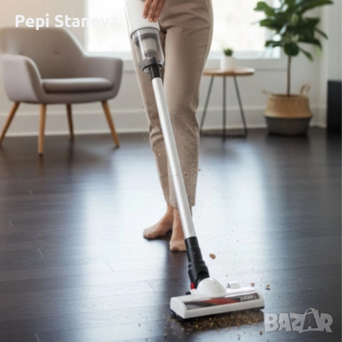 Висококачествена безжична прахосмукачка Tilihome Cordless Vacuum Cleaner – пълна свобода при почиств, снимка 4 - Други стоки за дома - 52049222