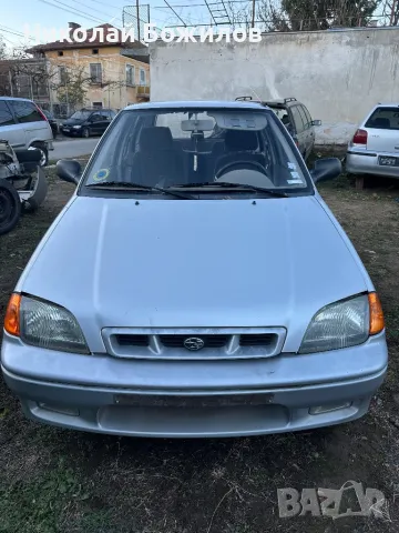 Продавам Subaru Justy 1.3 68 кс 4х4 2000г НА ЧАСТИ , снимка 1 - Автомобили и джипове - 48156856