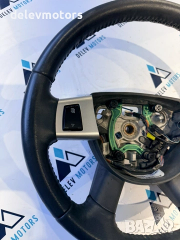 1JU311DHAC кожен мултифункционален волан от 55157349AB стоп ляв от Jeep Cherokee (KK) 2.8 CRDI, снимка 2 - Части - 53610410