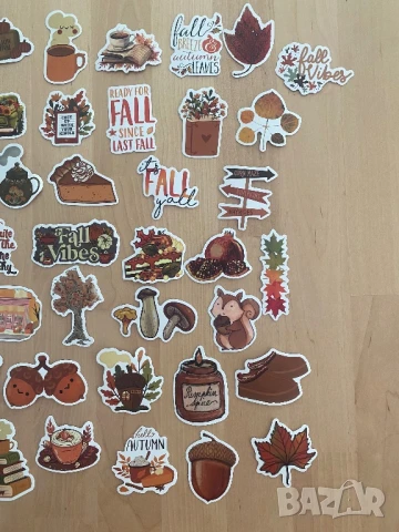 Есенни и книжни Стикери - cozy, fall, gilmore girls, kindle, снимка 3 - Колекции - 50591512