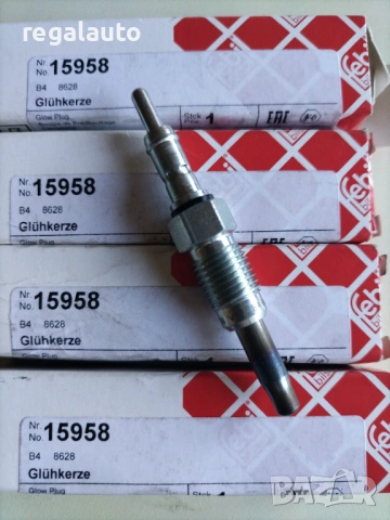 FE15958 FEBI,подгревни свещи VW BORA,GOLF III,GOLF IV,PASSAT,POLO,SHARAN,VENTO,Audi 80,A3, снимка 3 - Части - 53162926