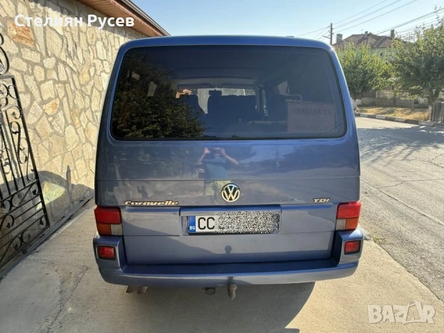 vw caravelle 2.5 tdi 102к.с / пътнически / климатроник - цена 15 000 лв или 7669 евро ,моля БЕЗ барт, снимка 7 - Бусове и автобуси - 52029452