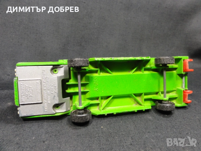 СТАРА РЕТРО МЕТАЛНА КОЛИЧКА MATCHBOX ENGLAND SUPER KINGS TRANSPORTER, снимка 6 - Колекции - 51651875