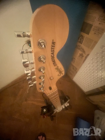 Електрическа китара Fender Squier Stratocaster Affinity Limited Maple, снимка 2 - Китари - 53613194