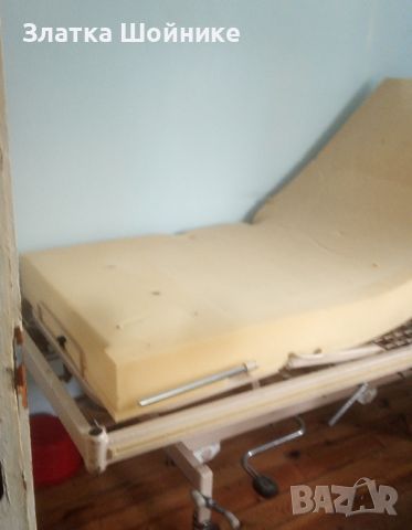Heмско болнично легло с матрак механично, снимка 3 - Други - 45521683