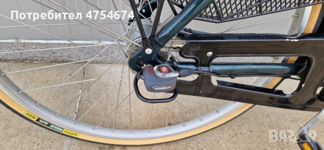 Дамски велосипед с детско столче MONARK колело 28", снимка 2 - Велосипеди - 53742813