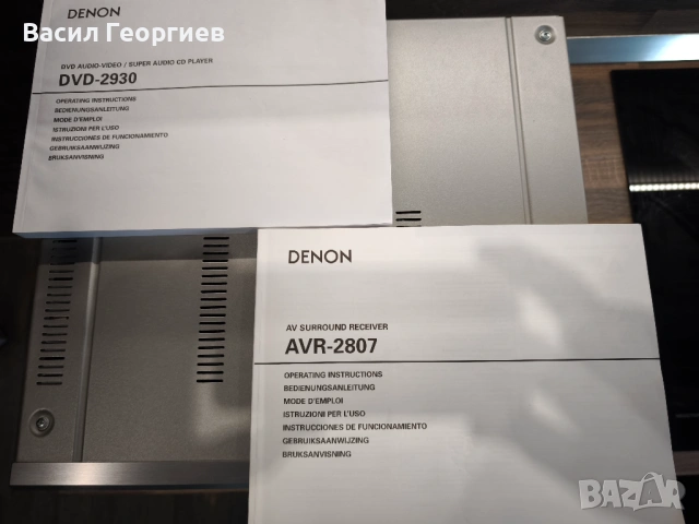 Denon DVD‑2930 – висок клас DVD/SACD плеър , снимка 3 - Плейъри, домашно кино, прожектори - 53354235