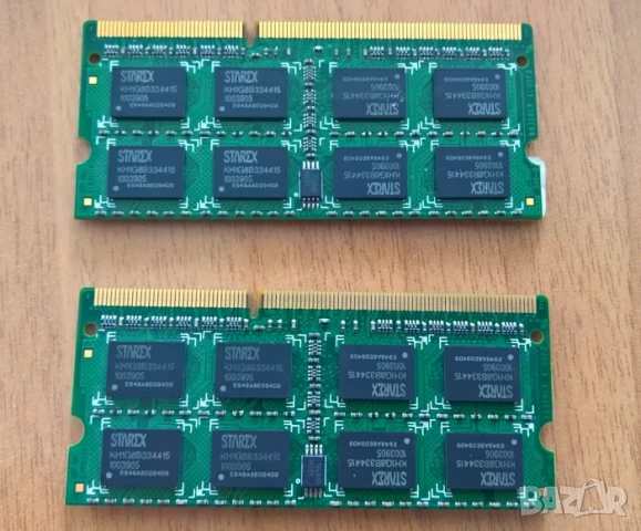 KIT 2 x 2GB DDR3 10600 ram памет за лаптоп, снимка 2 - RAM памет - 51379425