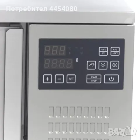 Шоков фризер 350W с капацитет за 3 тави 2/3 GN, с вградена сонда за температура, снимка 6 - Хладилни витрини и фризери - 50123892