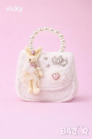 Детска пухкава чанта, вдъхновена от Petite Fleur - два модела , снимка 2 - Чанти - 53811920