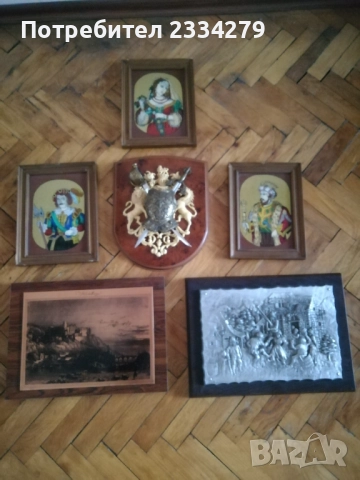 Картини ръчно рисувани-стъклопис;  литография и пластика. , снимка 2 - Картини - 49388114