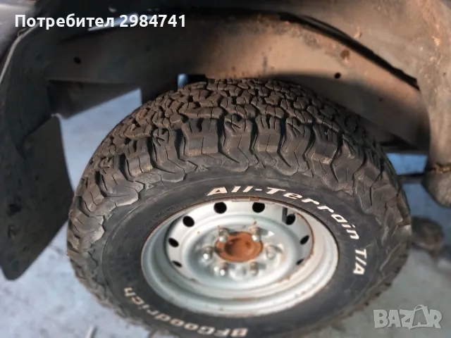 bfgoodrich trail terrain t/a ko2 lt 235/75r15 104/101s, снимка 2 - Гуми и джанти - 47138105