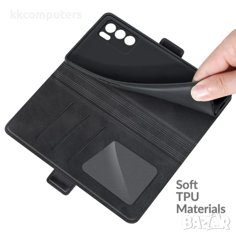 Oppo Reno6 Pro 5G Wallet Калъф и Протектор, снимка 11 - Калъфи, кейсове - 51349177