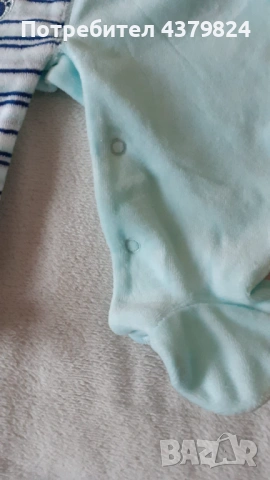 Нов немски комплект гащеризон и блуза за бебешки  р.62, с этикет., снимка 10 - Бебешки гащеризони - 53459524