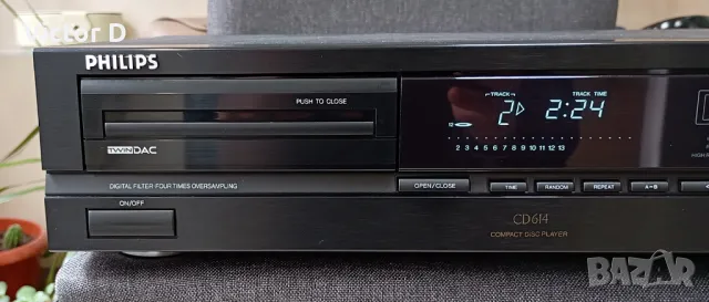 PHILIPS CD 614 - CD-Player , снимка 3 - MP3 и MP4 плеъри - 49181905