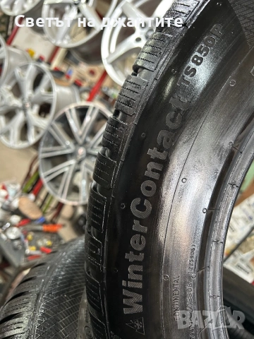 Гуми 235/55/18 Continental  Зимни 4 броя, снимка 9 - Гуми и джанти - 53620392