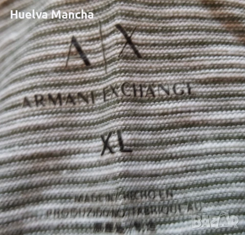 Armani Exchange polo t-shirt , снимка 4 - Тениски - 50930498