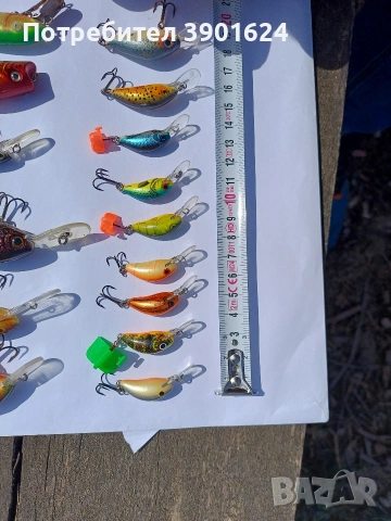 воблери за кефал ( клен) и щука , снимка 3 - Такъми - 53872875