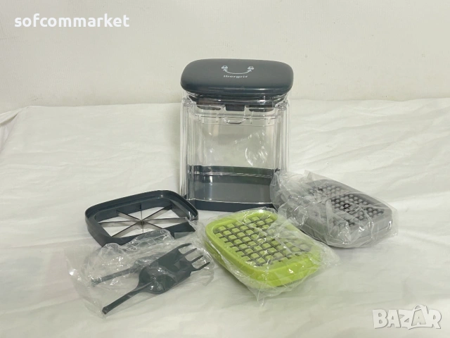 Ръчна резачка за картофи Ibergrif M523 – 3 в 1, Неръждаема стомана, снимка 5 - Други - 53889616