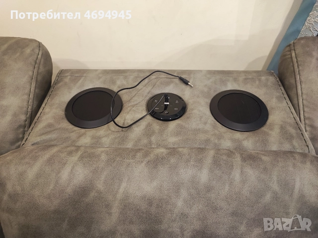 Турски диван с ел.релакс лежанки и 2 фотьойла, снимка 6 - Дивани и мека мебел - 52925474