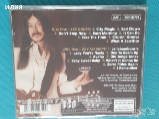Les Dudek – 1976- Les Dudek / 1977 - Say No More(2CD)(Southern Rock,Jazz-Rock), снимка 9 - CD дискове - 45061545