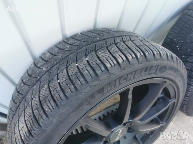 Зимни гуми Michelin 225/40/R18 с джанти RTX 5x112, снимка 12 - Гуми и джанти - 45889932