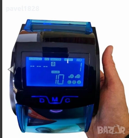 Детектор за проверка на пари евро/долар 520B , снимка 6 - Друга електроника - 53119693