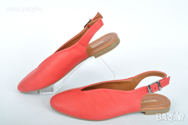 СЕЗОН'24! Леки и удобни дамски сандали от естествена кожа - Два цвята, снимка 6 - Сандали - 44938457