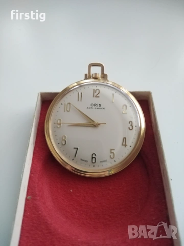 Мъжки Швейцарски Джобен Часовник Орис , снимка 4 - Мъжки - 53491305