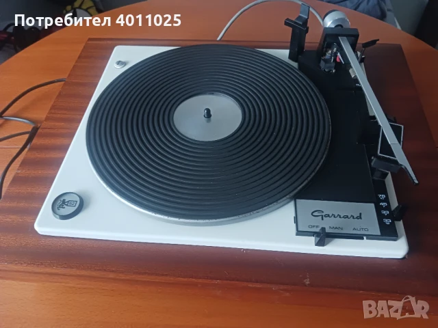 Vintage garrard 62 грамофон, снимка 2 - Грамофони - 51266936