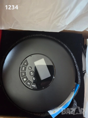 CD плейър с LCD дисплей, micro SD карта, AUX кабел, CD, CD-R, CD-RM, MP3, CD-DA, MPS, WMA , снимка 2 - Други - 54159417