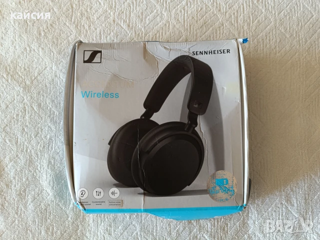 Безжични слушалки : Sennheiser ACCENTUM, ANC, черни, снимка 6 - Слушалки и портативни колонки - 51327745