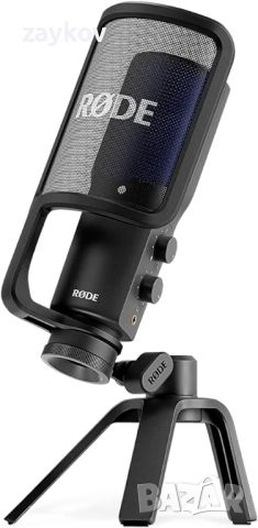 RØDE NT-USB+ USB кондензаторен микрофон от професионален клас, снимка 1 - Микрофони - 46400249