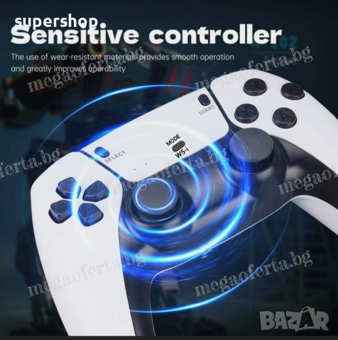 Игрова конзола с вградени игри, TV Game Stick Pro, Super Mario, снимка 9 - Други игри и конзоли - 52447354