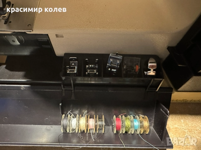 шведска шевна машина "HUSQVARNA Optima 180 electronic", снимка 5 - Шевни машини - 52684853