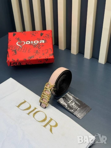 колани от естествена кожа в кутия christian dior , снимка 2 - Колани - 50579448