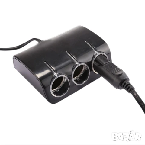 Разклонител за Запалка, 3 гнезда